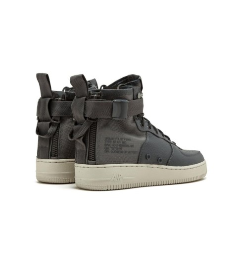 Nike кроссовки Air Force Middle SF AF1 Grey - 309