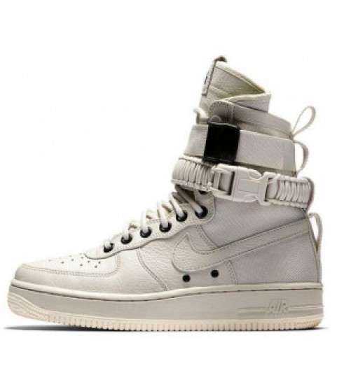 Nike кроссовки Air Force High SF AF1 Gray - 310