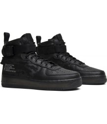 Nike кроссовки Air Force Middle SF AF1 Black - 311