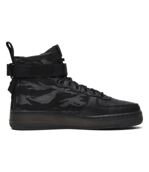 Nike кроссовки Air Force Middle SF AF1 Black - 311