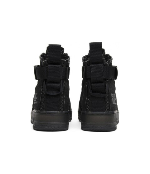 Nike кроссовки Air Force Middle SF AF1 Black - 311