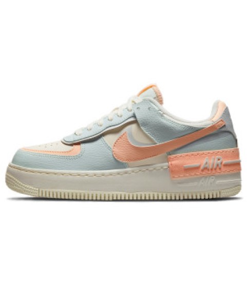 Nike Air Force 1 Shadow Barely Green Crimson Tint - 331