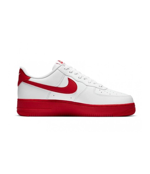 Nike Air Force 1 Low White Red Sole - 334