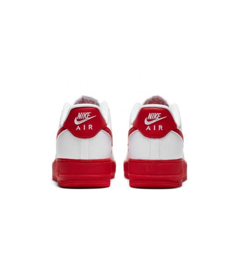 Nike Air Force 1 Low White Red Sole - 334