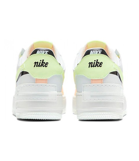 Nike Wmns Air Force 1 Shadow White Crimson Tint - 342