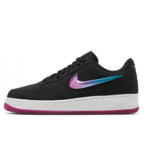 Женские кроссовки Nike Air Force 1 Low ’19 Black Purple - 348