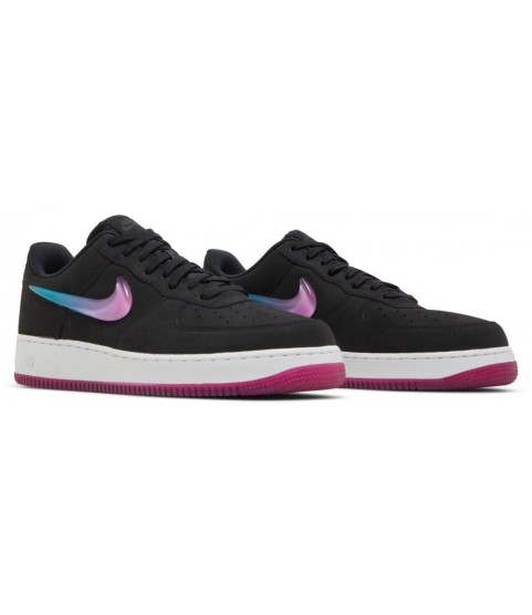Женские кроссовки Nike Air Force 1 Low ’19 Black Purple - 348