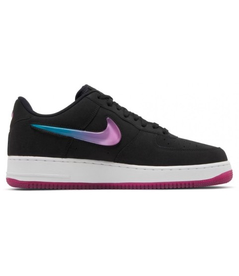 Женские кроссовки Nike Air Force 1 Low ’19 Black Purple - 348