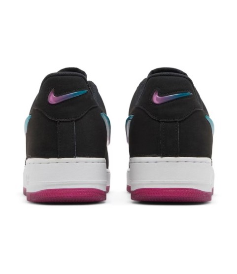 Женские кроссовки Nike Air Force 1 Low ’19 Black Purple - 348
