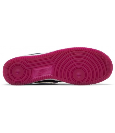 Женские кроссовки Nike Air Force 1 Low ’19 Black Purple - 348