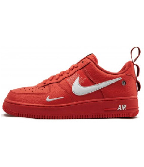Кроссовки Nike Air Force 1 LV8 Utility красные - 362