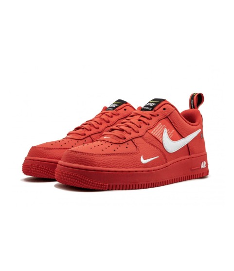 Кроссовки Nike Air Force 1 LV8 Utility красные - 362