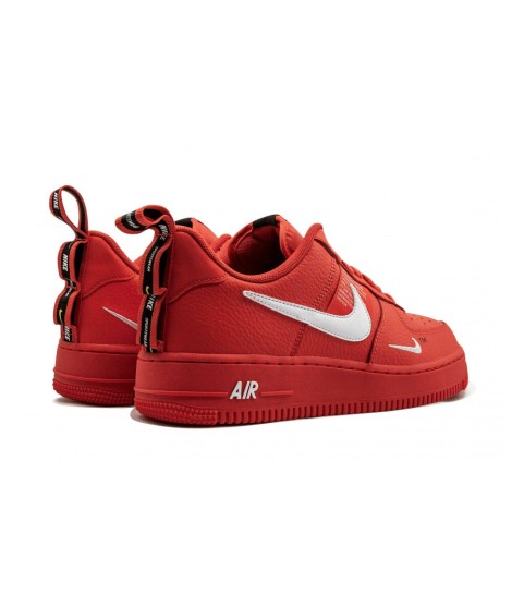 Кроссовки Nike Air Force 1 LV8 Utility красные - 362