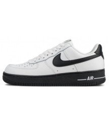 Nike Air Force 1 Low White Black Swoosh - 37