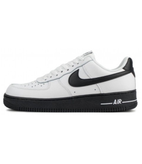 Nike Air Force 1 Low White Black Swoosh - 37