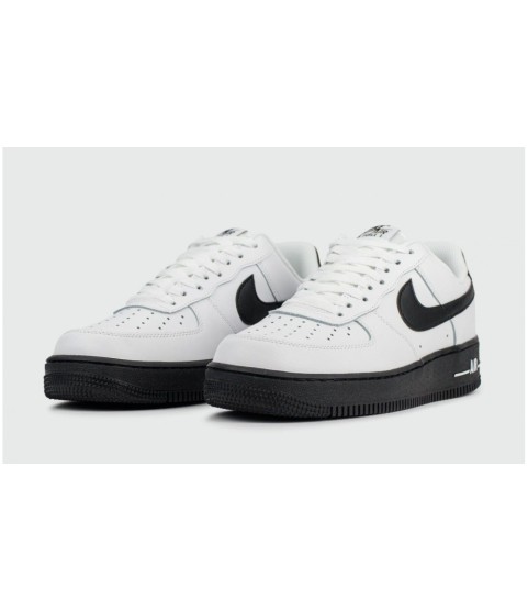 Nike Air Force 1 Low White Black Swoosh - 37