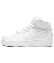 Кроссовки Nike Air Force 1 Mid All White - 41