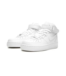 Кроссовки Nike Air Force 1 Mid All White - 41