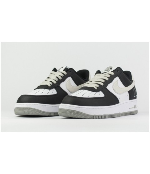 Nike Air Force 1 Low Black Grey Logo - 52