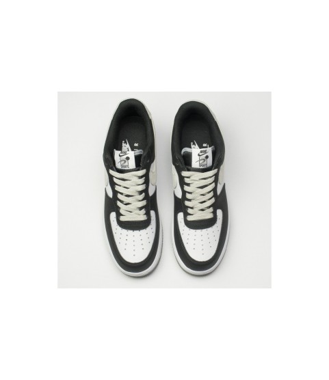 Nike Air Force 1 Low Black Grey Logo - 52