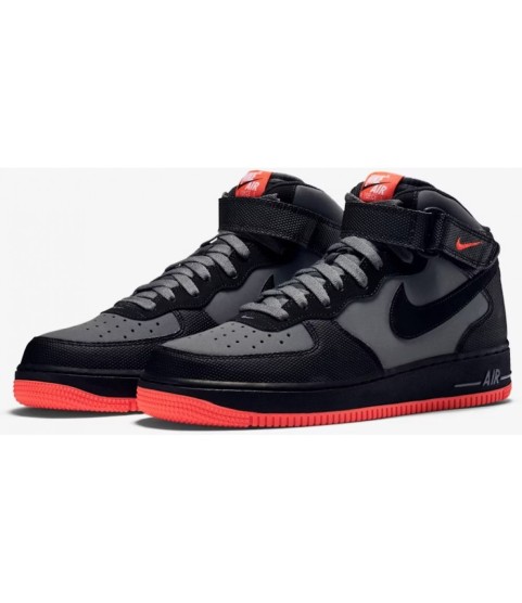 Nike Air Force 1 Mid '07 Dark Grey Crimson - 53