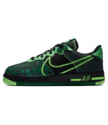 Кроссовки Nike Air Force 1 React Green Black - 55