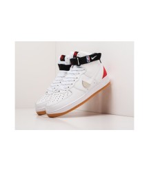 NBA x Nike Air Force 1 High White Bright Crimson - 60