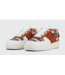 Nike Air Force 1 Low Cardigan White Brown - 61