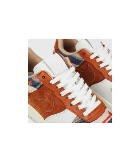 Nike Air Force 1 Low Cardigan White Brown - 61
