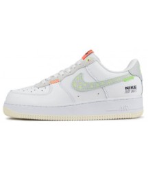 Nike Air Force 1 Low Just Stitch It White Coconut Milk - 69