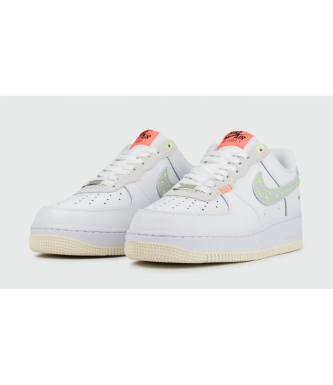 Nike Air Force 1 Low Just Stitch It White Coconut Milk - 69