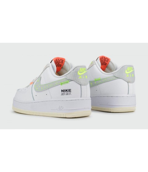 Nike Air Force 1 Low Just Stitch It White Coconut Milk - 69