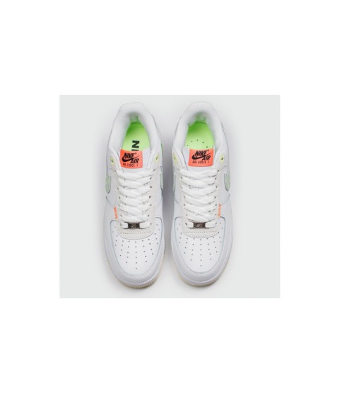 Nike Air Force 1 Low Just Stitch It White Coconut Milk - 69