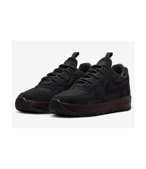 Кроссовки Nike Air Force 1 Wild Black Brown - 79