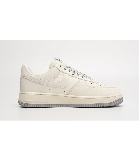 Nike Air Force 1 Low Three Hook Beige Grey - 80