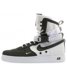 Nike кроссовки Air Force High SF AF1 Black White - 92