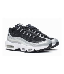 Кроссовки Nike Air Max 95 черно-серые - 370