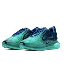 Зимние кроссовки Nike Air Max 720 бирюзовые с голубым - 393
