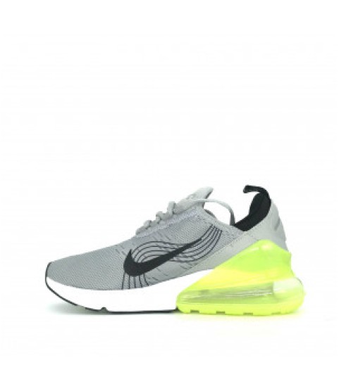 Nike кроссовки Air Max 270 серые с зеленым - 439