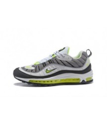 Кроссовки Nike Air Max 97s черно-зелено-белые - 538