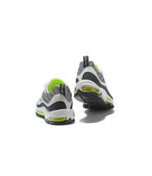 Кроссовки Nike Air Max 97s черно-зелено-белые - 538