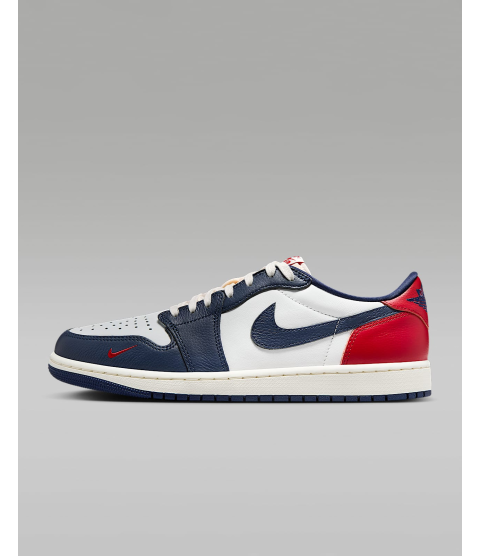 Air Jordan 1 Retro Low "Gym Red & Midnight Navy" - 24