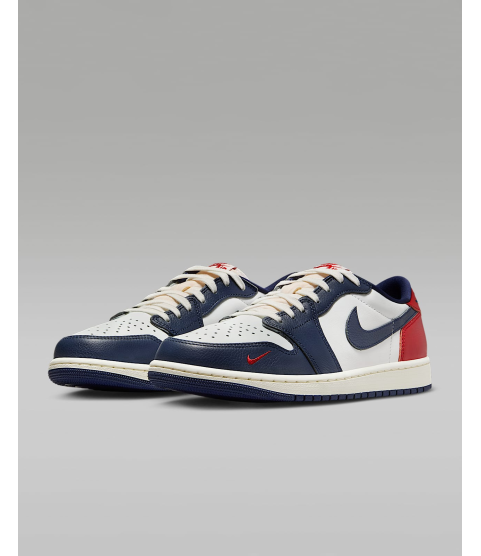 Air Jordan 1 Retro Low "Gym Red & Midnight Navy" - 24