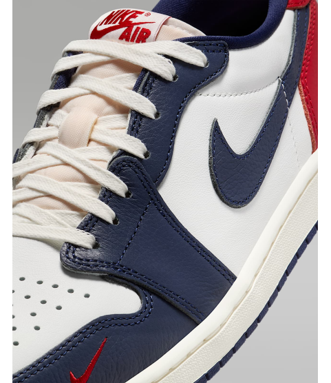 Air Jordan 1 Retro Low "Gym Red & Midnight Navy" - 24