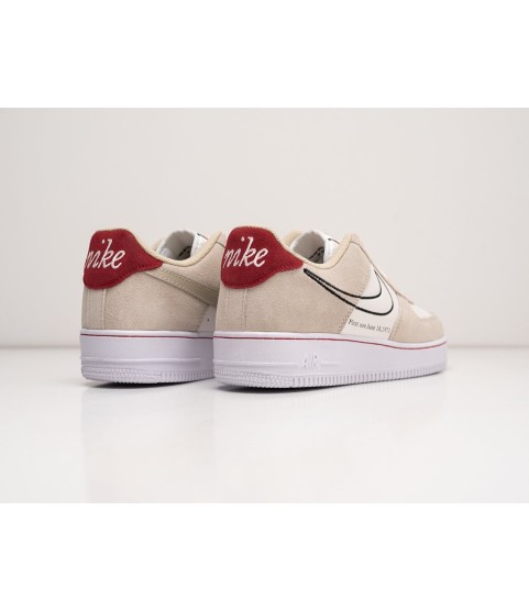 Кроссовки Nike Air Force 1 Low цвет Бежевый - 158