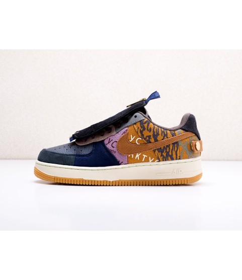 Кроссовки Travis Scott x Nike Air Force 1 Low цвет Разноцветный - 169