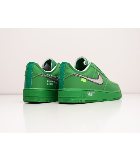 Кроссовки Nike x OFF-White Air Force 1 Low цвет Зеленый - 193