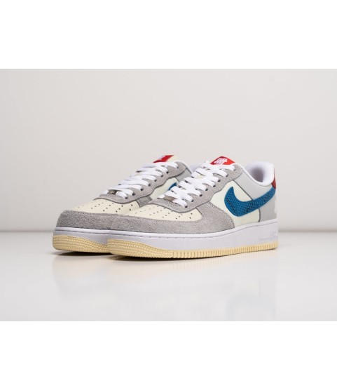 Кроссовки Nike x Undefeated Air Force 1 Low цвет Серый - 196