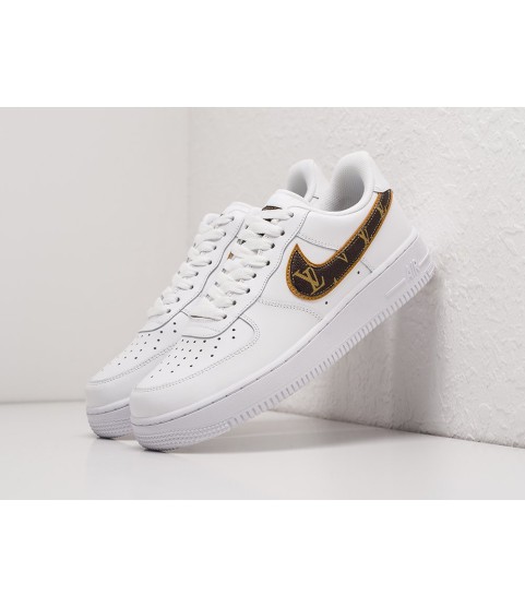 Кроссовки Louis Vuitton x Off-White х Nike Air Force 1 Low цвет Белый - 207