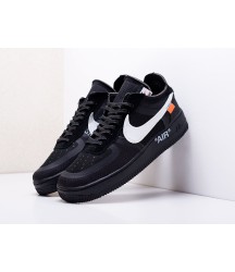 Кроссовки Nike x OFF-White Air Force 1 Low цвет Черный - 96